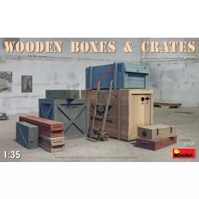 Miniart - Wooden Boxes & Crates