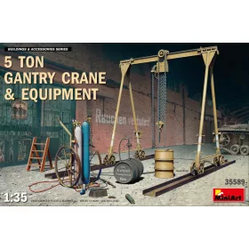 Miniart - 5 Ton Gantry Crane & Equipment