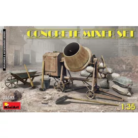 Miniart - Concrete Mixer Set