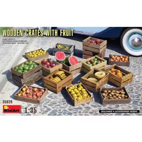 MiniArt - Wooden Crates with Fruit