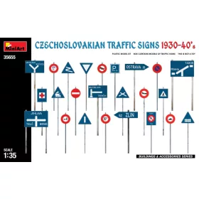 MiniArt - Czechoslovakian Traffic Signs 1930-40’s