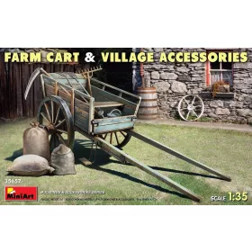 MiniArt - Farm Cart with Village Accessories