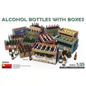 MiniArt - Alcohol Bottles w/Boxes