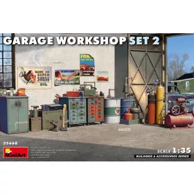 MiniArt - 1/35 Garage Workshop Set  #2