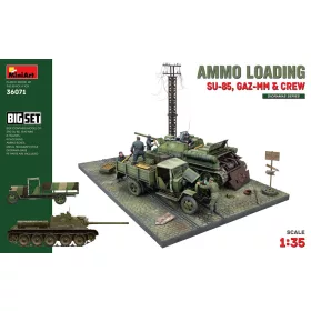 MiniArt - 1/35 AMMO LOADING. SU-85, GAZ-MM & CREW. BIG SET