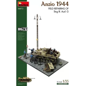  MiniArt - 1/35 Anzio 1944. FIELD REPAIRING of Stug III. Ausf. G. BIG SET