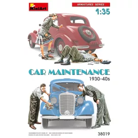 Miniart - Car Maintenance  1930-40s
