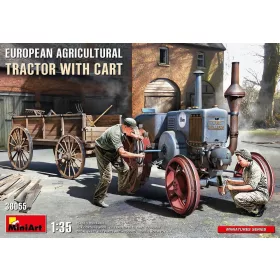 MiniArt - European Agricultural Tractor with Cart