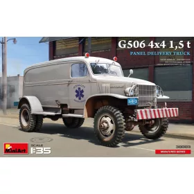 Miniart - G506 4x4 1,5 t Panel Delivery Truck