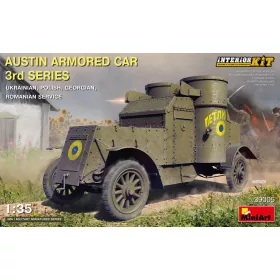   Miniart - Austin Armored Car 3rd Series: Ukrainian, Polish,  Georgian, Romanian Service. Interior Kit