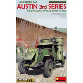   Miniart - Austin Armoured Car 3rd Series: Czechoslovak,  Russian, Soviet Service. Interior Kit