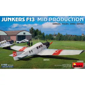   MiniArt - 1/48 JUNKERS F13. MID PROD. GERMAN, POLISH, SWISS SERVICE