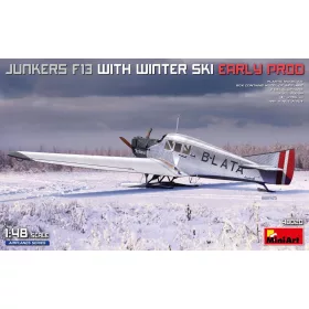 Miniart - Junkers F13 with Winter Ski. Early Prod