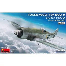   Miniart - Focke-Wulf Fw 190D-9 Early Prod. JG 54 Grünherz Basic Kit.