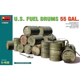 MiniArt - U.S. Fuel Drums 55 Gal.