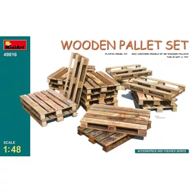 MiniArt - 1:48 Wooden Pallet Set