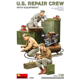 Miniart - U.S. Repair Crew w/Equipment