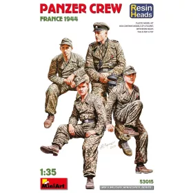   MiniArt - 1/35 "Panzer Crew. France 1944. Resin Heads"