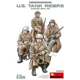 MiniArt - U.S. Tank Riders (Winter 1944-45)