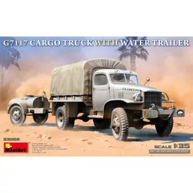 MiniArt - G7117 Cargo Truck with Water Trailer