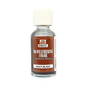 Mr Hobby - EWC-01 Weathering Color (40 ml) - Multi Black