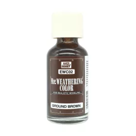 Mr Hobby - EWC-02 Weathering Color (40 ml) - Ground Brown