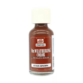 Mr Hobby - EWC-03 Weathering Color (40 ml) - Stain Brown