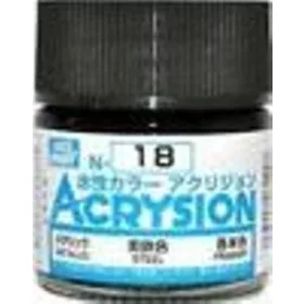 Mr. Hobby - Mr Hobby -Gunze Acrysion (10 ml) Steel
