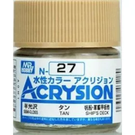 Mr Hobby - Gunze - Mr Hobby -Gunze Acrysion (10 ml) Tan