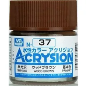 Mr. Hobby - Mr Hobby -Gunze Acrysion (10 ml) Wood Brown
