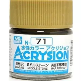 Mr. Hobby - Mr Hobby -Gunze Acrysion (10 ml) Middle Stone