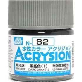Mr. Hobby - Mr Hobby -Gunze Acrysion (10 ml) Dark Gray (1)