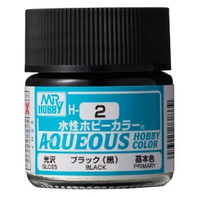 Mr. Hobby - Aqueous Hobby Color - Renew (10 ml) Black H-002