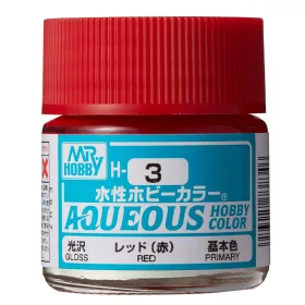 Mr. Hobby - Aqueous Hobby Color - Renew (10 ml) Red H-003