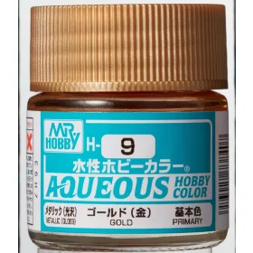 Mr. Hobby - Aqueous Hobby Color - Renew (10 ml) Gold H-009