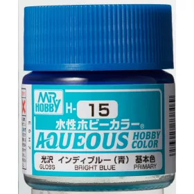   Mr. Hobby - Aqueous Hobby Color - Renew (10 ml) Bright Blue H-015