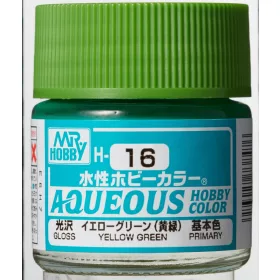   Mr. Hobby - Aqueous Hobby Color - Renew (10 ml) Yellow Green H-016