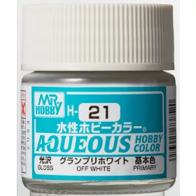   Mr. Hobby - Aqueous Hobby Color - Renew (10 ml) Off White H-021