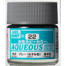 Mr. Hobby - Aqueous Hobby Color - Renew (10 ml) Gray H-022