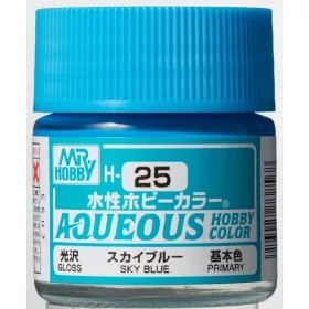   Mr. Hobby - Aqueous Hobby Color - Renew (10 ml) Sky Blue H-025