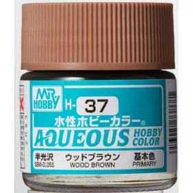   Mr. Hobby - Aqueous Hobby Color - Renew (10 ml) Wood Brown H-037