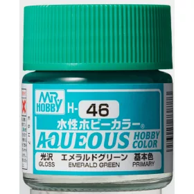   Mr. Hobby - Aqueous Hobby Color - Renew (10 ml) Emerald Green H-046