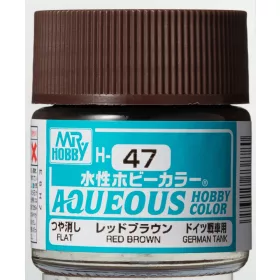   Mr. Hobby - Aqueous Hobby Color - Renew (10 ml) Red Brown H-047