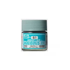   Mr. Hobby - Aqueous Hobby Color - Renew (10 ml) Light Gull Gray H-051