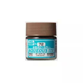   Mr. Hobby - Aqueous Hobby Color - Renew (10 ml) Dark Earth H-072