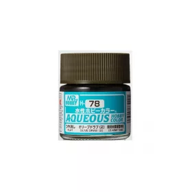   Mr. Hobby - Aqueous Hobby Color - Renew (10 ml) Olive Drab (2) H-078