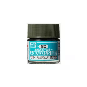   Mr. Hobby - Aqueous Hobby Color - Renew (10 ml) Khaki Green H-080