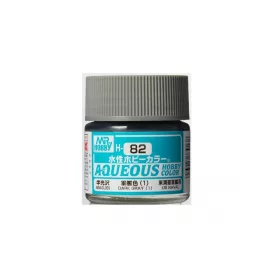   Mr. Hobby - Aqueous Hobby Color - Renew (10 ml) Dark Gray (1) H-082