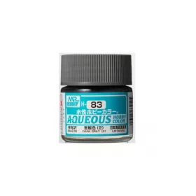   Mr. Hobby - Aqueous Hobby Color - Renew (10 ml) Dark Gray (2) H-083