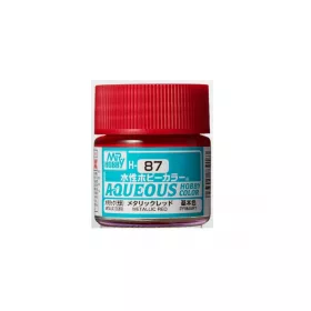   Mr. Hobby - Aqueous Hobby Color - Renew (10 ml) Metallic Red H-087